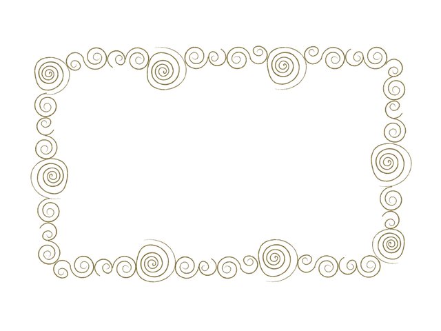 Decorative bio frame